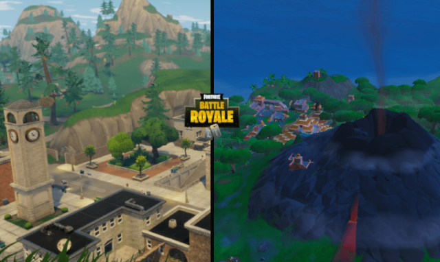 Tilted Towers and Retail Row being destroyed in Fortnite Season 9?