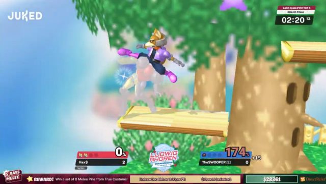 Smash Melee Singles at 5DoM LACS 3 East Coast qualifier