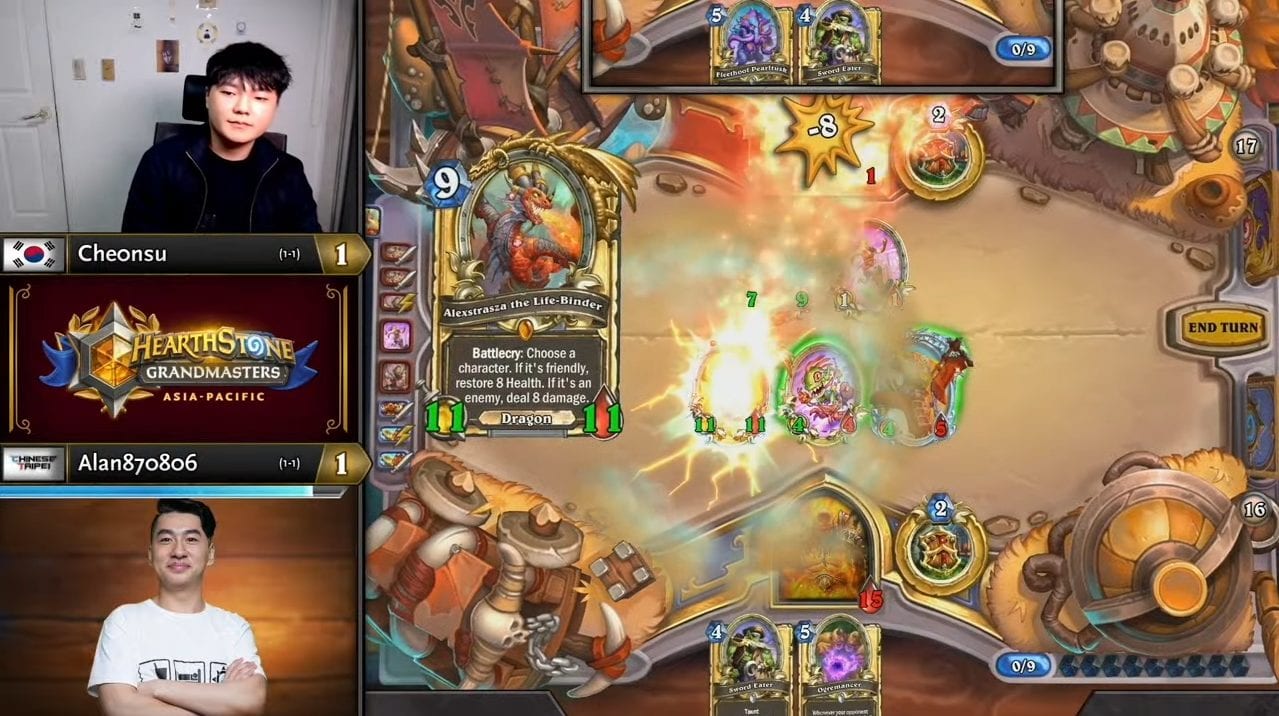 Top players race to quarterfinals in Hearthstone Grandmasters Week 7 Day 1