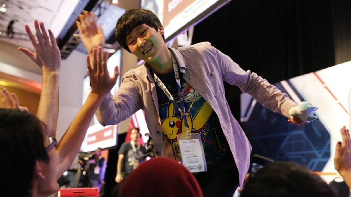 Se-jun at the 2014 Pokémon World Championships before his time in Smash
