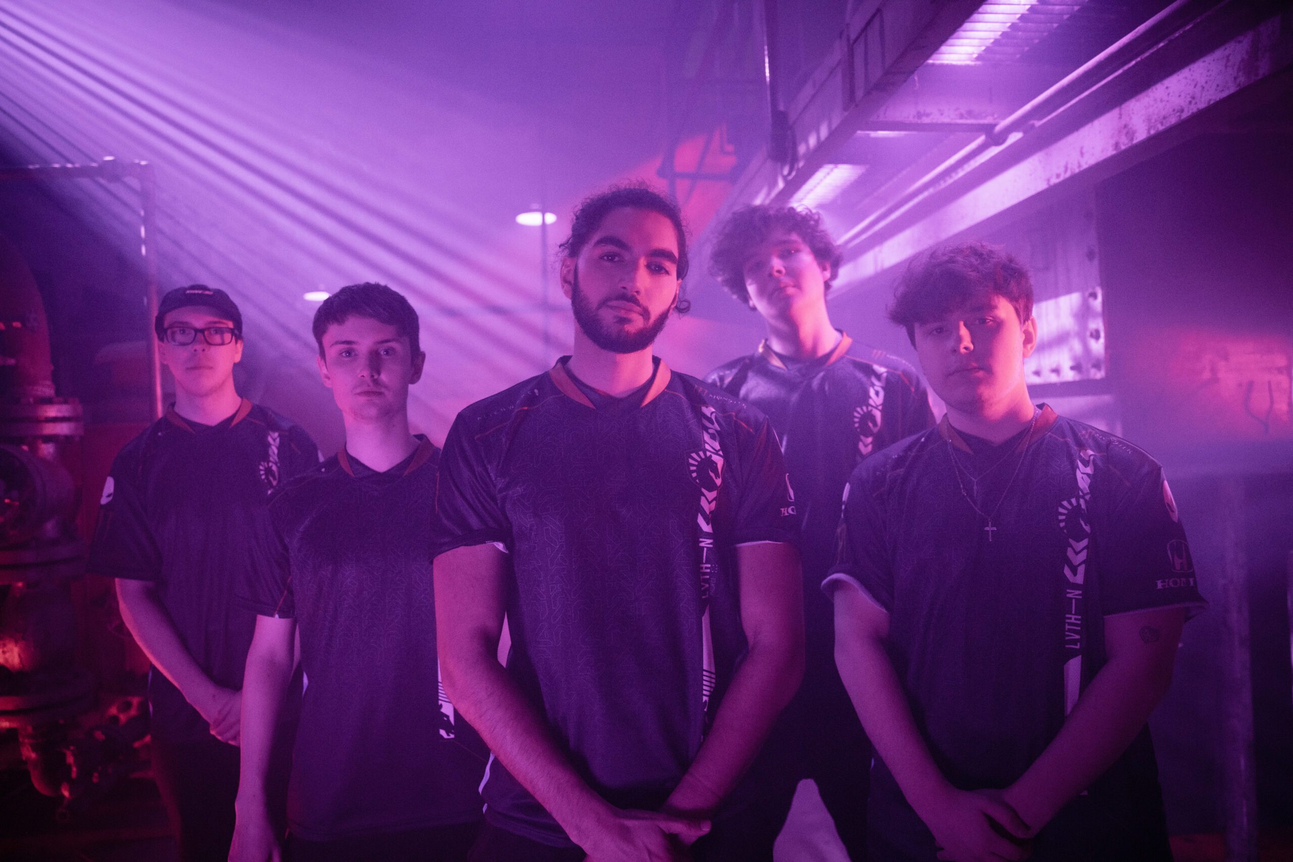 Team Liquid poses at for the camera during the Stage 2 VALORANT Champions Tour at Reykjavik, Iceland | Photo by Colin Young-Wolff/Riot Games