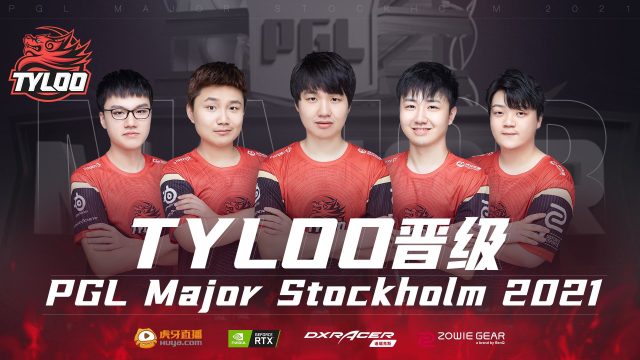 TYLOO's CS:GO team