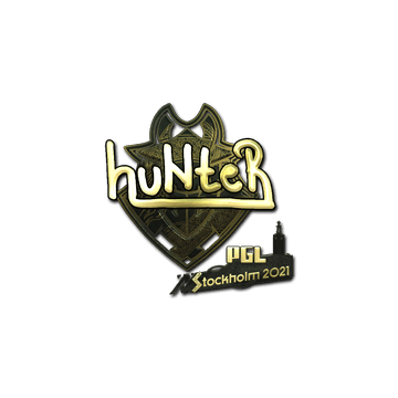 huNter sticker
