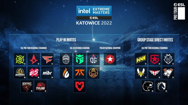 IEM Katowice teams have been announced