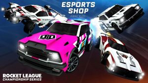 RLCS away decals are making their appearance in the Rocket League esports shop on Jan. 26