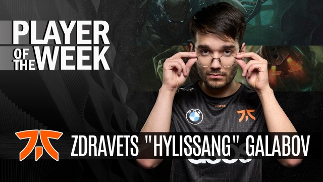 With Pyke and Nautilus, Hylissang is Upcomer's LEC player of the week in the 2022 spring split