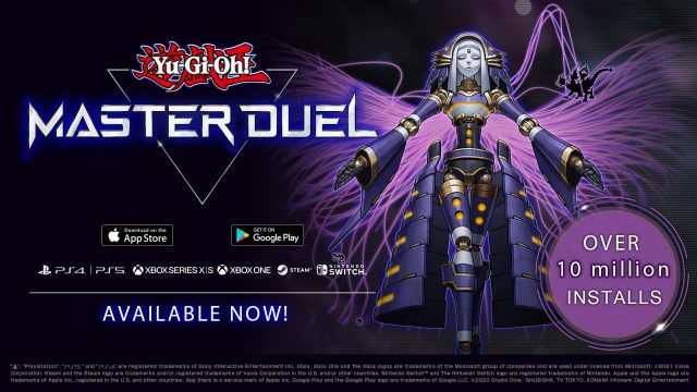 Yu-Gi-Oh! Master Duel 10 million downloads El Shaddoll Construct