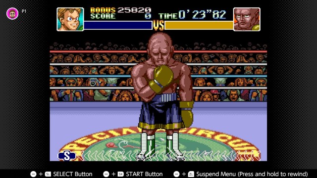 Nick Bruiser in the multiplayer mode of Super Punch-Out!!