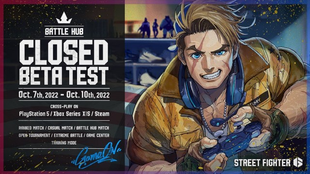 Street Fighter 6 closed beta artwork