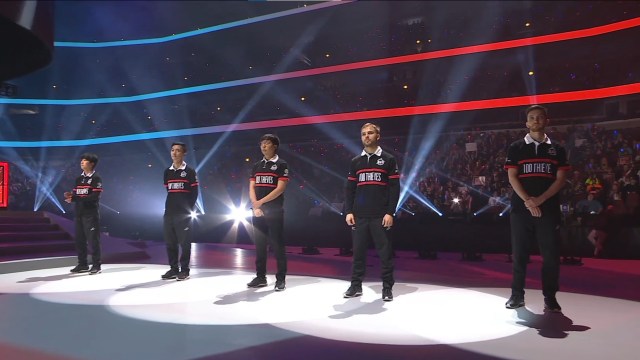 2022 LCS Summer finals 100 Thieves 100 Cloud9 C9 Huhi Reapered Worlds 2022