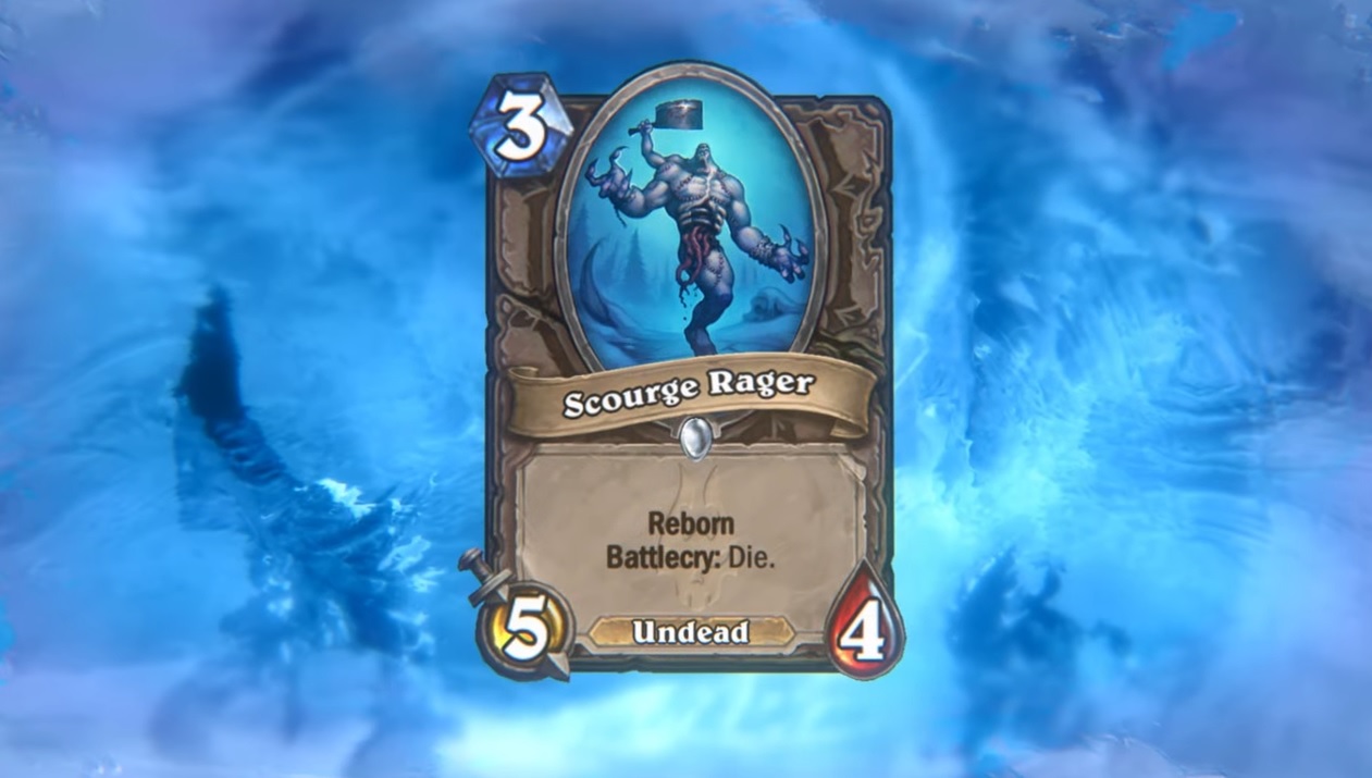 Scourge Rager in Hearthstone March of the Lich King