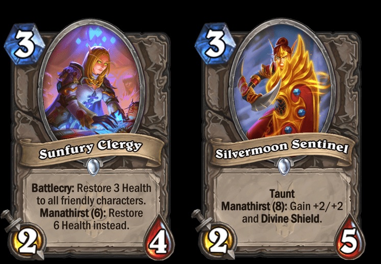 Sunfury Clergy and Silvermoon Sentinel in March of the Lich King