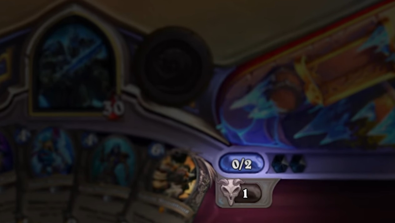 The Corpse Counter is located underneath a Death Knight player's mana bar