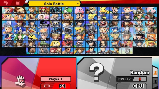 Smash Ultimate character select screen, which you can fill out quickly with the fastest way to unlock characters in Smash Ultimate.