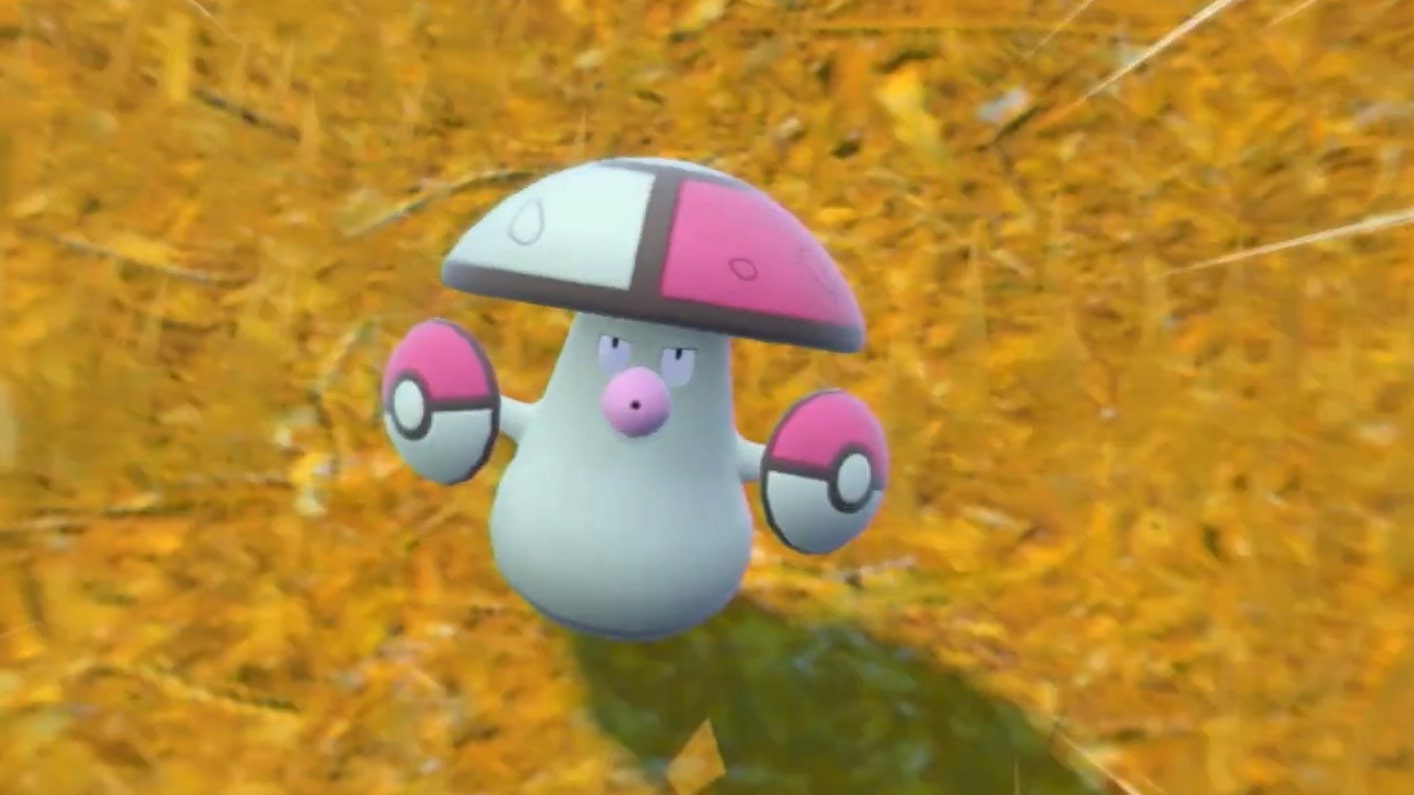 Amoonguss in Pokémon Scarlet and Violet
