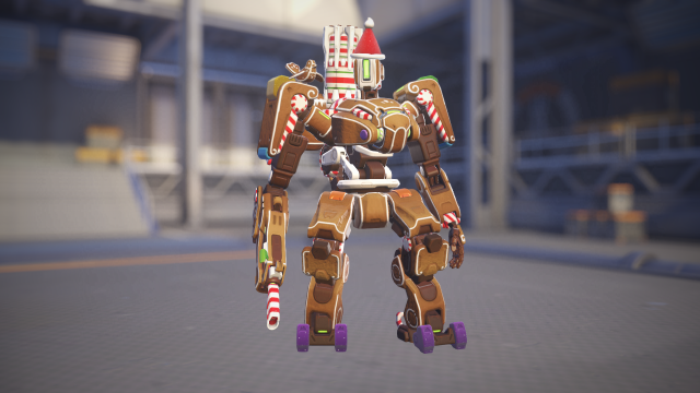 Gingerbread Bastion Overwatch 2