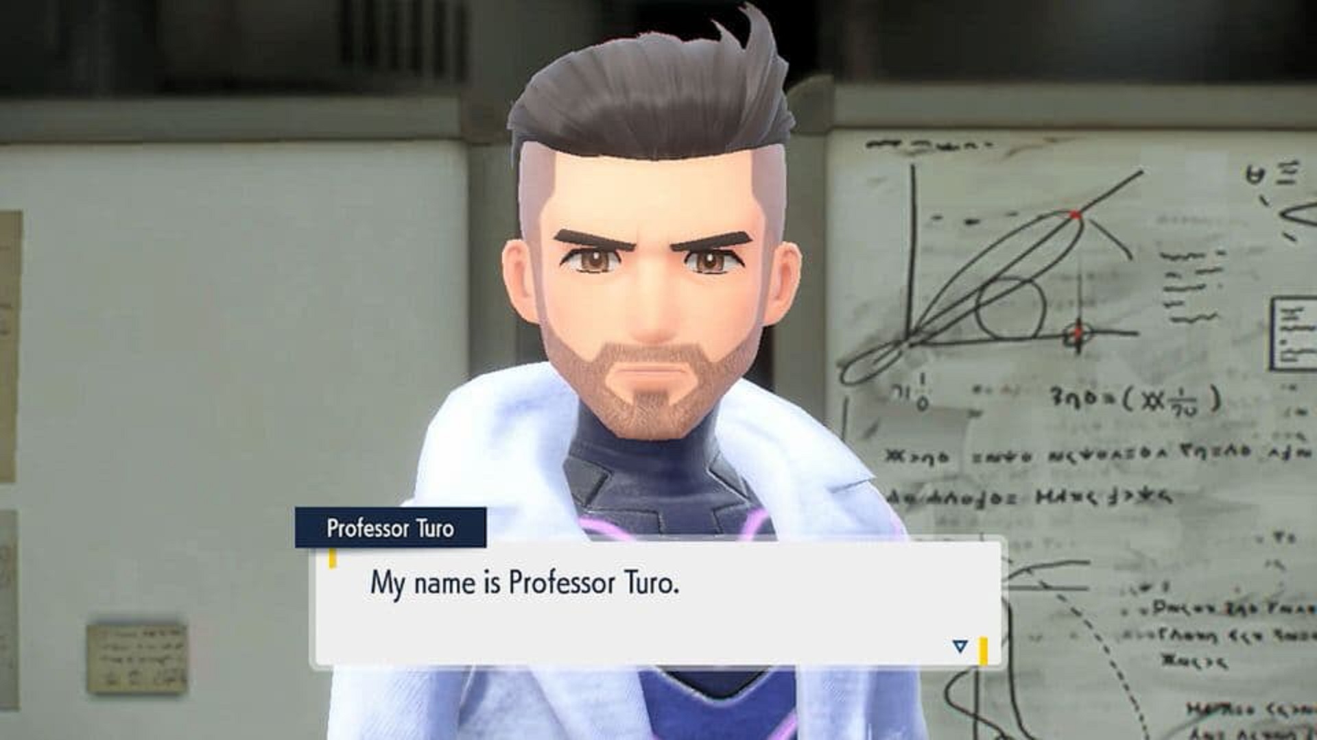 Professor Turo in Pokémon Violet