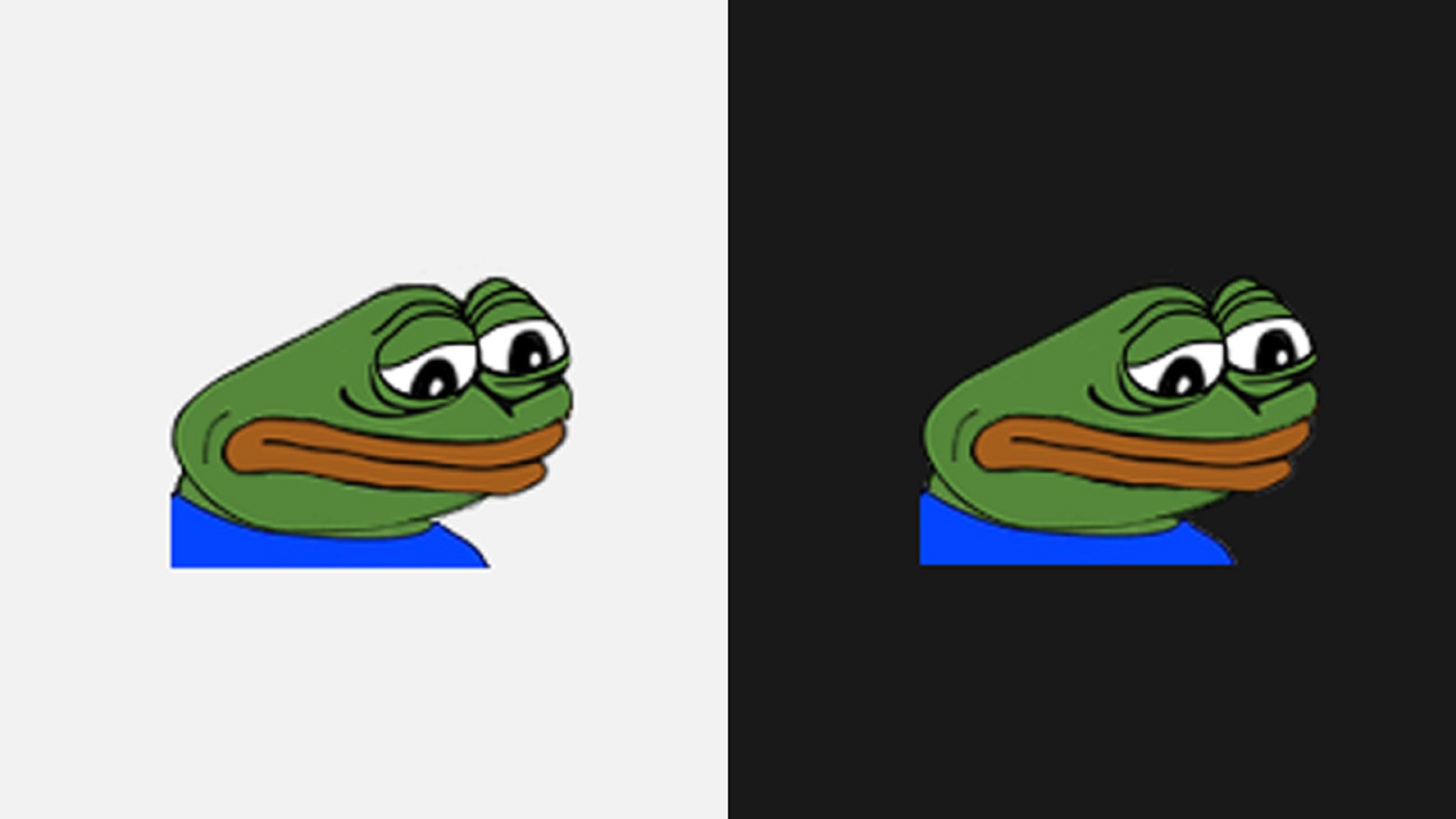 Pepe the Frog Sadge emotes