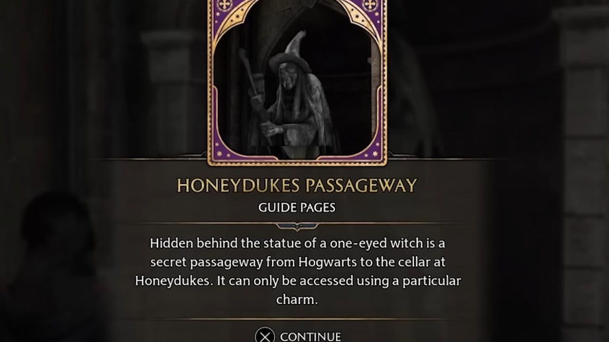Honeydukes Field Guide Page Hogwarts Legacy