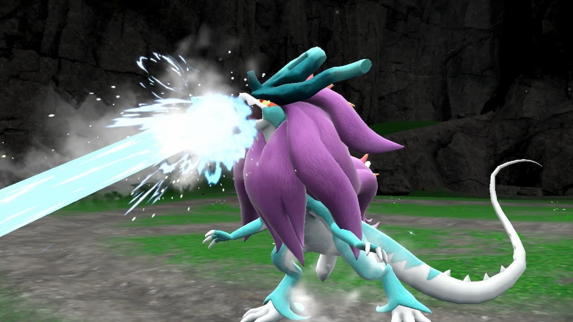 Walking Wake uses one of the best attacks in its moveset, Hydro Steam