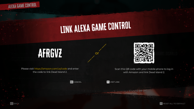 Alexa Game Control Dead Island 2