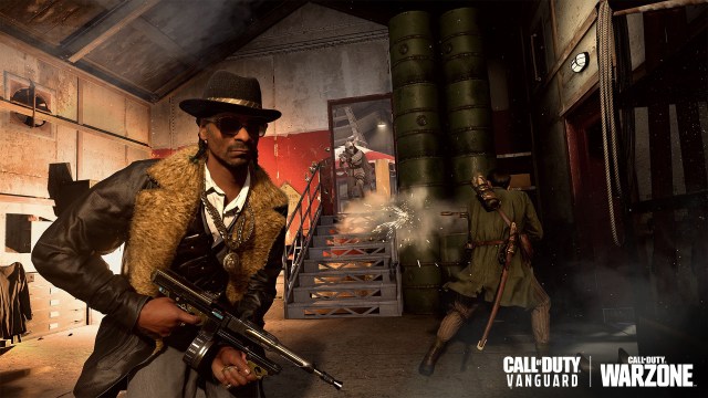 Snoop Dogg as a playable character in Call of Duty