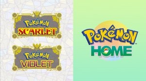 Pokémon HOME x Scarlet and Violet logo
