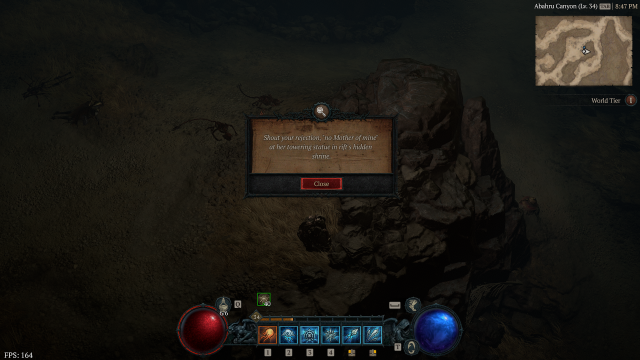 How to reject Lilith at her secret shrine in Diablo 4
