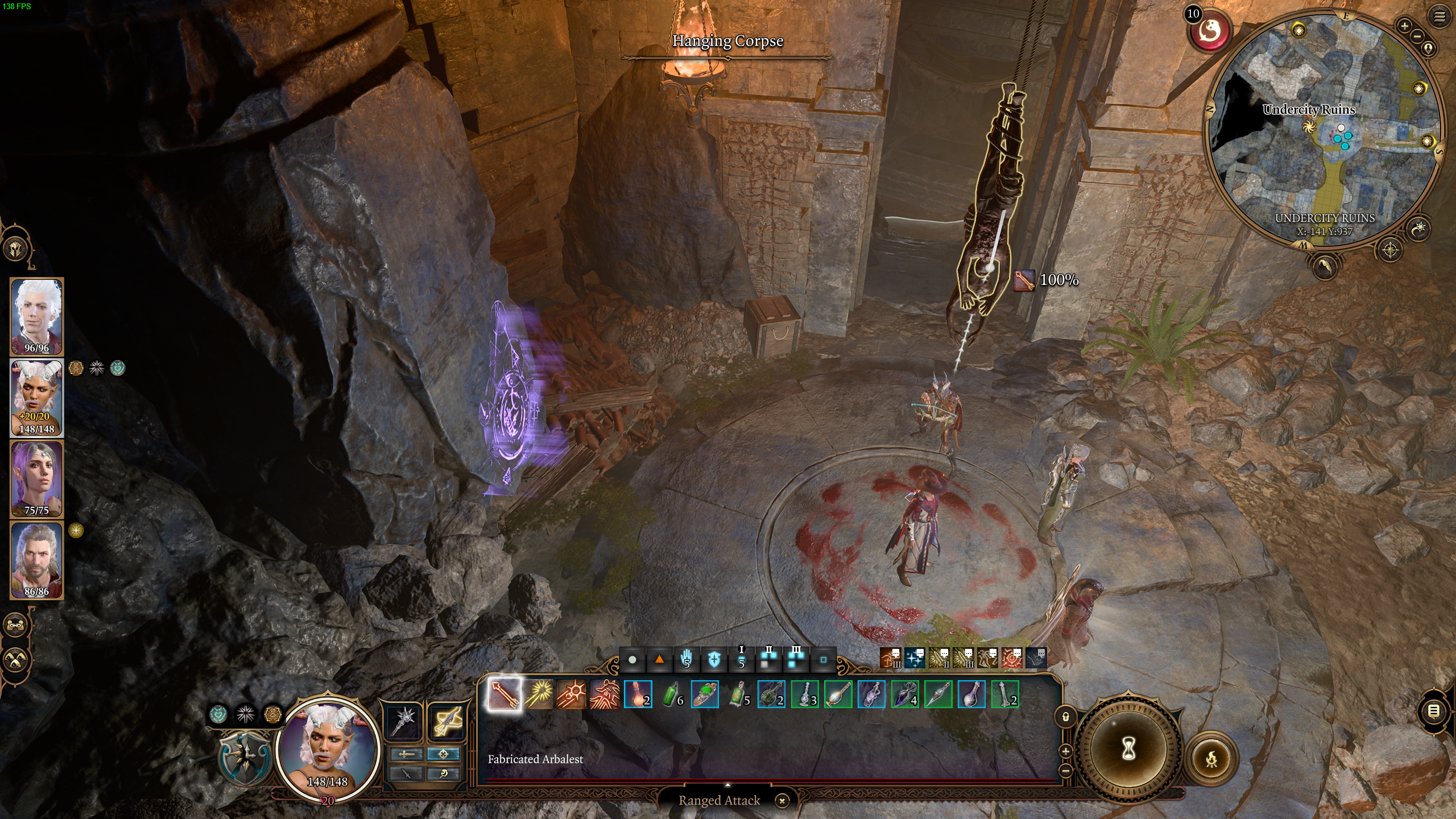 Baldur's Gate 3: How to open Bhaal's Door in the Undercity Ruins in BG3